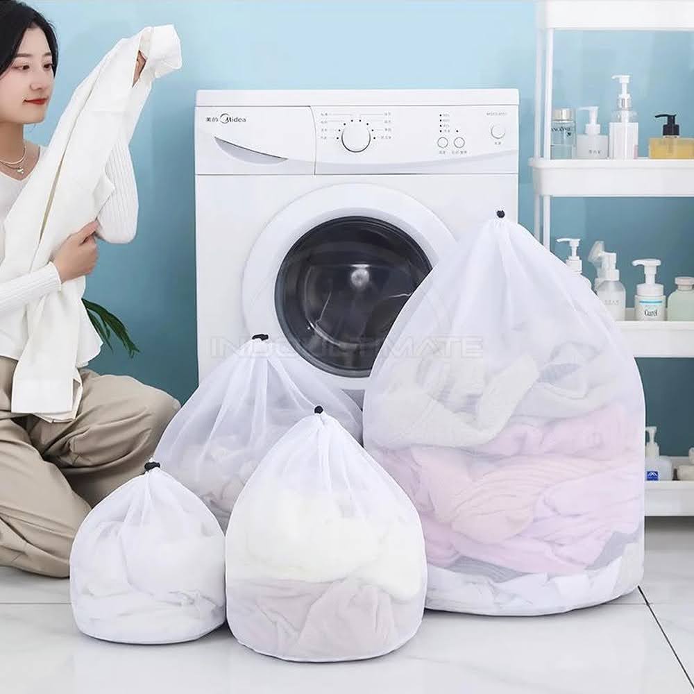 Laundry Bag Serut Jaring Baju Kotor Kantong Keranjang Cucian Underwear ORB-10 Tas Tempat Kantong Laundry Organizer Box Keranjang Baju Kotor Laundry Mesin Cuci Bra Celana Dalam Kemeja