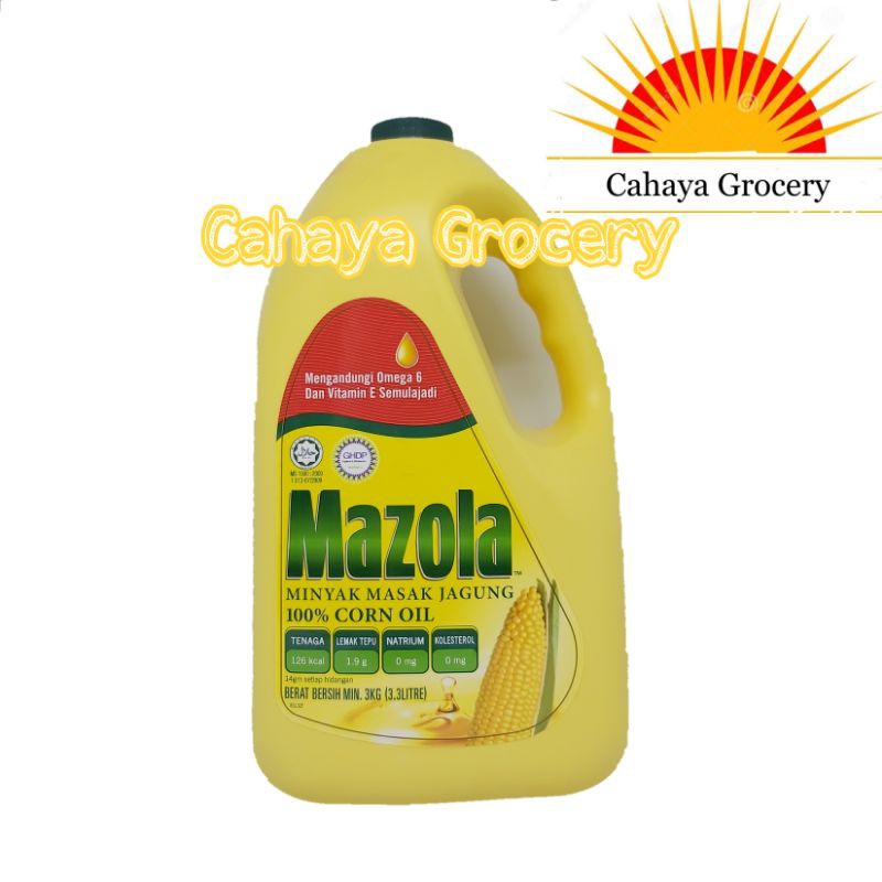 

Minyak Mazola Corn Oil Minyak Jagung 3,5 Liter