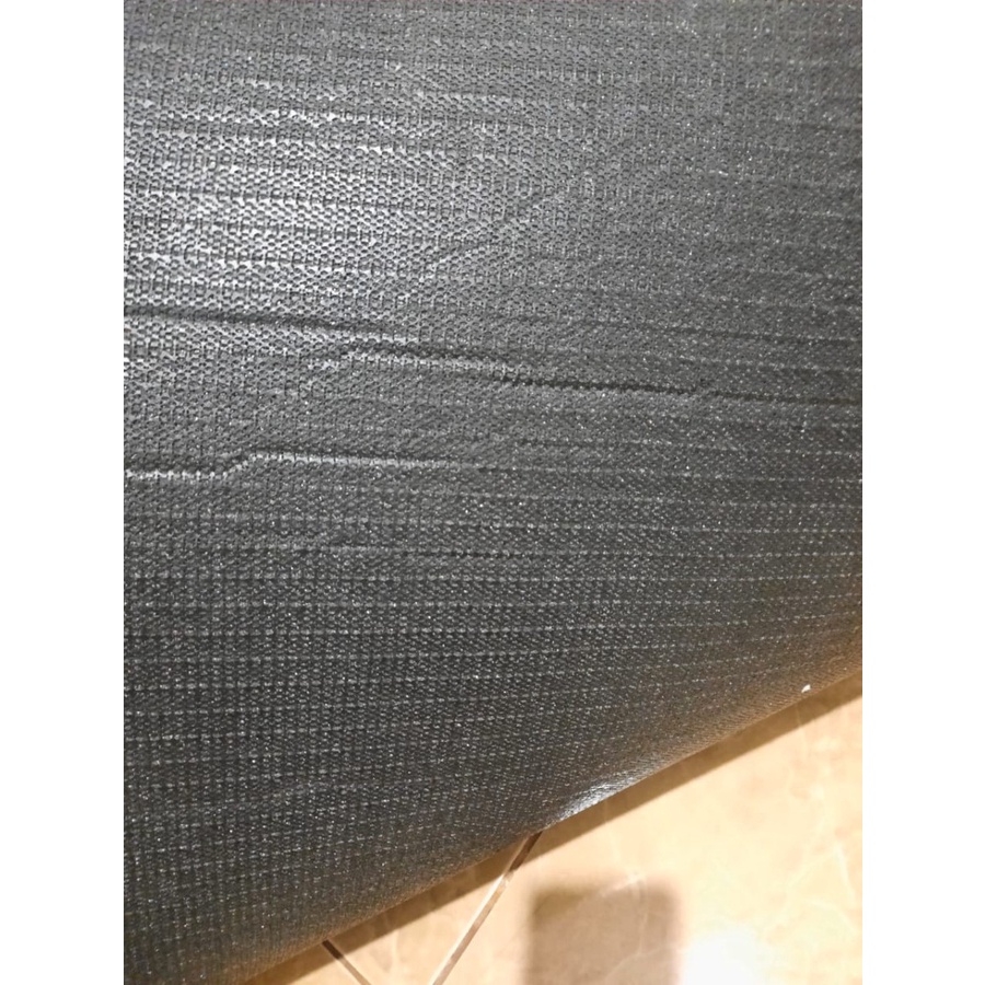 Karpet Bulu Super Lembut OASIS by FONIX Busa Empuk Anti Slip 150 x 190 Black, Rasfur Korea-3