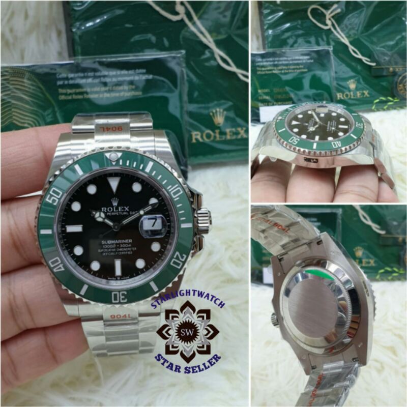 Jam Tangan Rolex Submariner Automatic Mesin Swiss EWF Kualitas Original