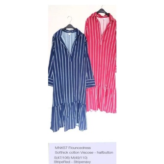 Dress Monki Shirt Stripe Dress Original Branded