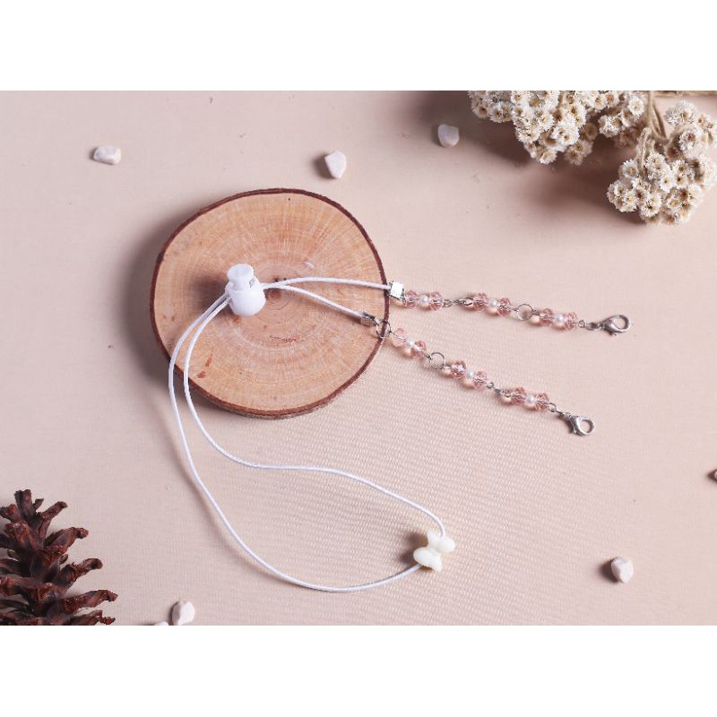 tali masker 2in1 konektor (2fungsi) konektor hijab strap masker