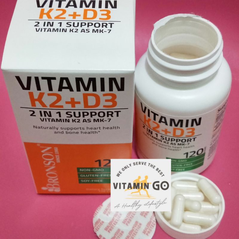 Quatro Formula, Asli dan Lengkap, Bronson Vitamin D3 5000 IU plus Vitamin K2 90 mcg, Magnesium Citra