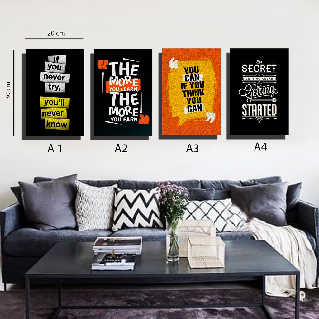 [Best Seller] Dekorasi Dinding Kata Kata / Hiasan dinding kata kata / Hiasan Dinding 1