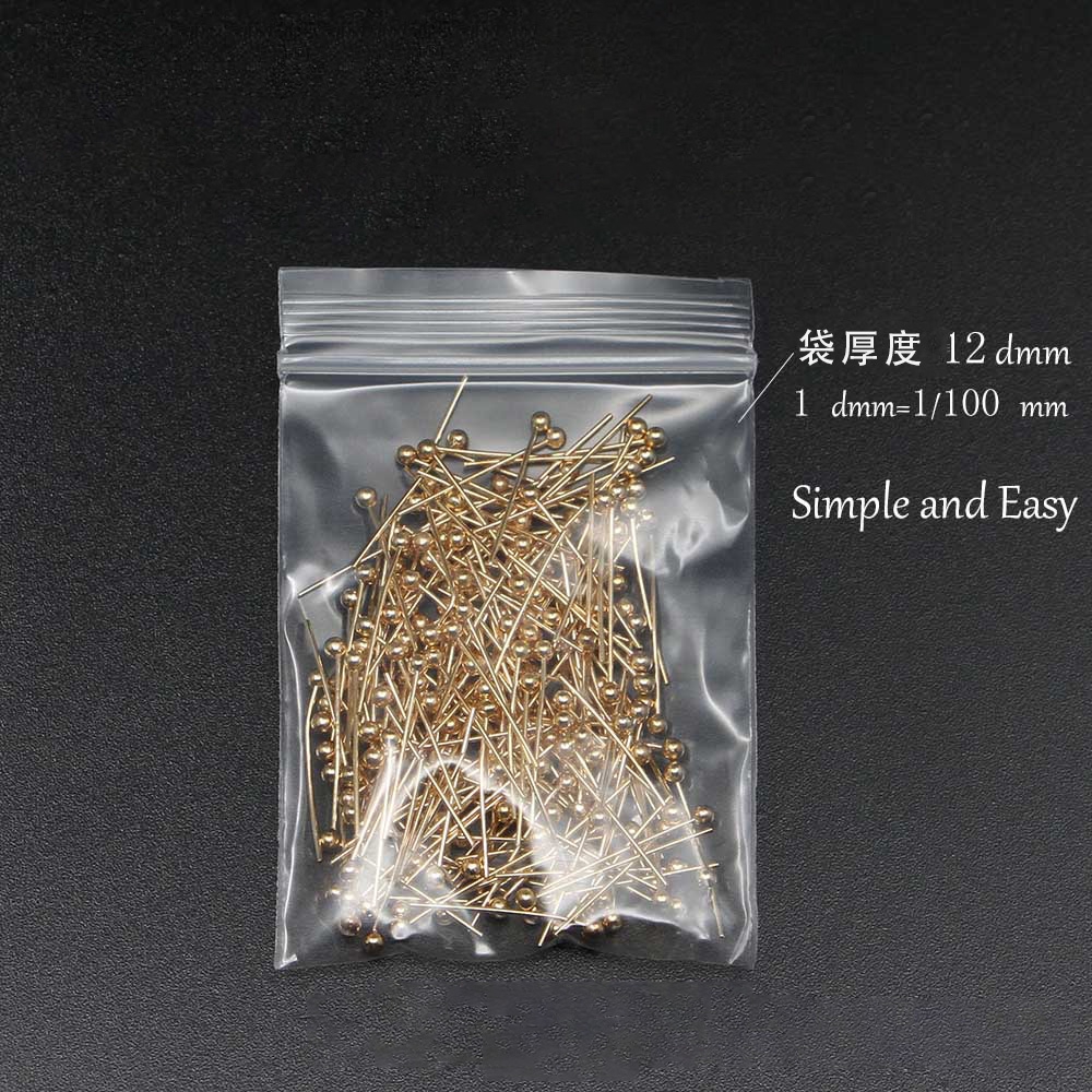 200pcs/pack 16 20 25 30 40 50 mm Muliticolor Metal Ball Head Pins For Diy Jewelry Making Head pins Findings Dia 0.5mm Supplies