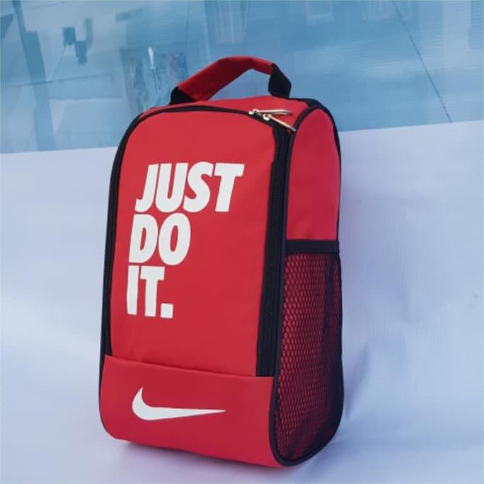 tas tempat sepatu nike just do it tas sepatu NIKE TERBARU GROSIR - Merah HEMAT