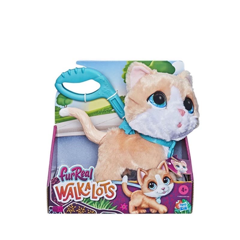 Furreal Walkalots Big Cat furreal cat big Wags Kitty Hasbro mainan anak