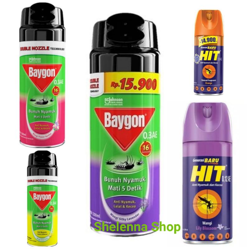 HIT / BAYGON Aerosol all variant 200ml