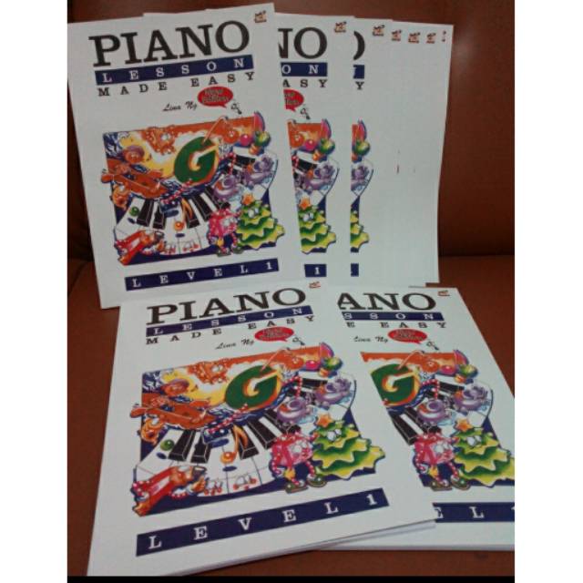 Piano Lesson by Lina Ng buku piano import dan original Buku piano pemula Buku piano anak