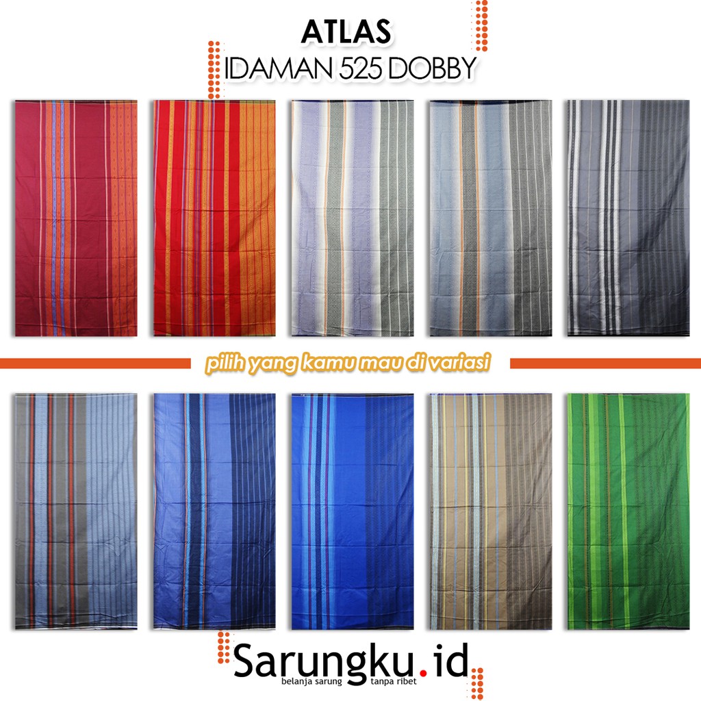 SARUNG ATLAS IDAMAN 525 DOBBY