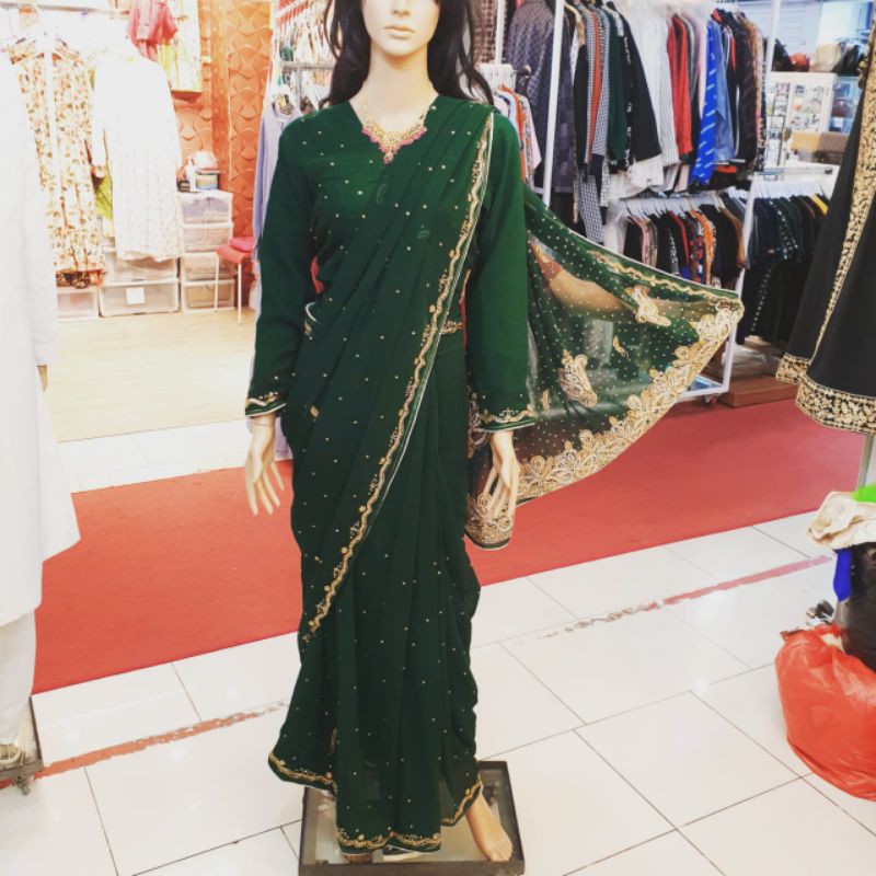 instan saree / baju india / saree india / sarii instan / saree siap pakai