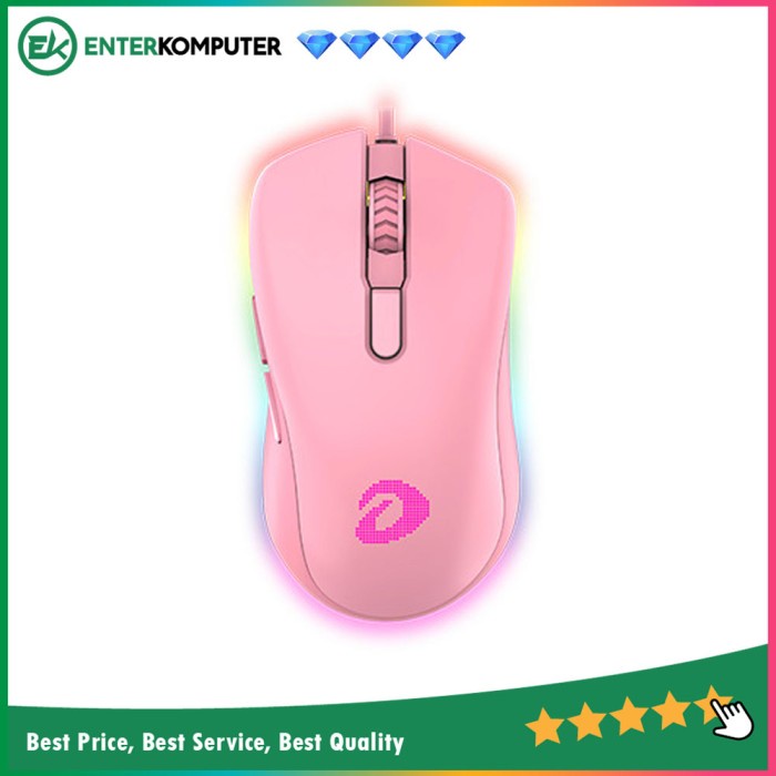 Dareu Victor EM-908 Pink Gaming Mouse