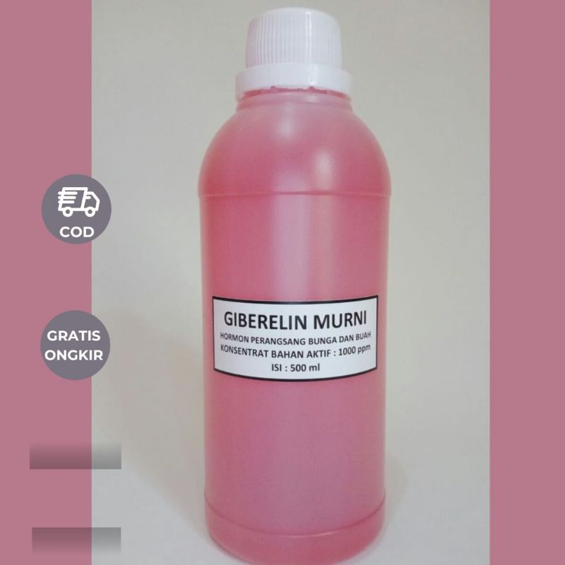 zpt hormon giberilin (GA3) auksin sitokinin murni dengan 1000ppm dan 500 ppm kemasan 500ml