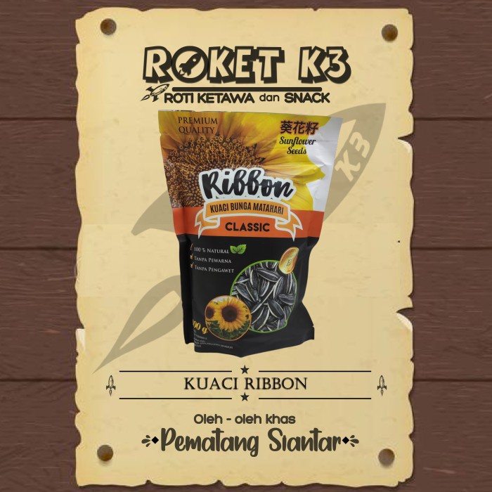 

Kuaci Ribbon Snack Cemilan Makanan Ringan