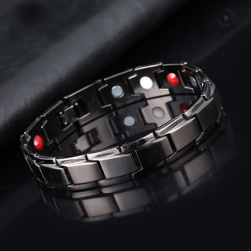 Gelang Kesehatan Magnetik Titanium - Gelang Terapi Bio Magnetic Titanium