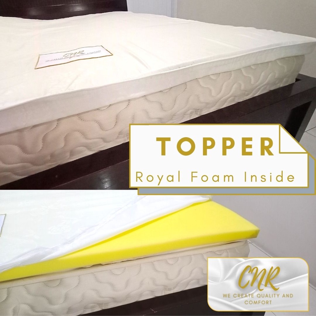 Topper pelindung kasur springbed, tebal empuk,/ Matras protector ukuran queen bed, kasur no 1uk.180x