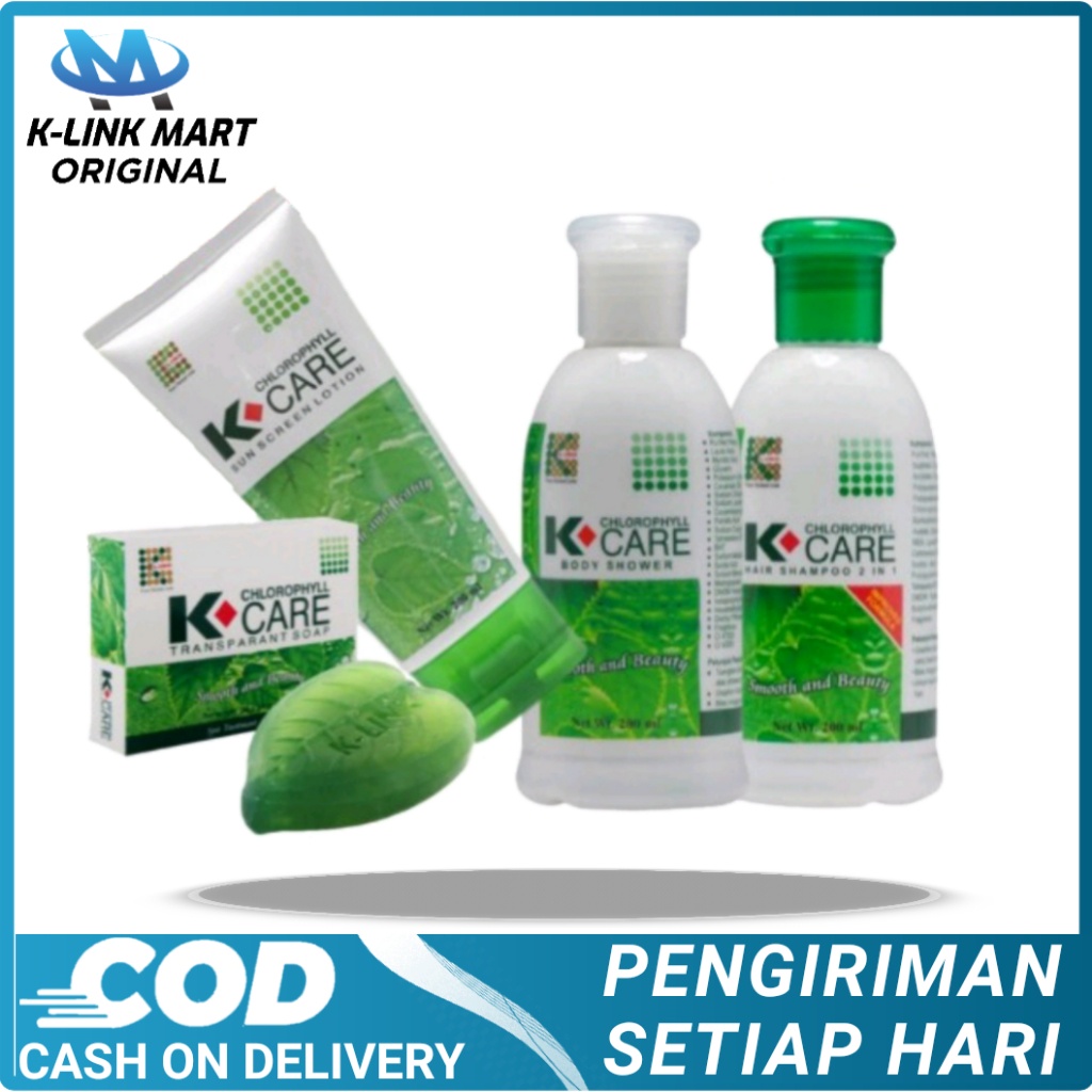 K care chlotophyll series, sabun chlorophyll, shampo 4 IN 1,body shower