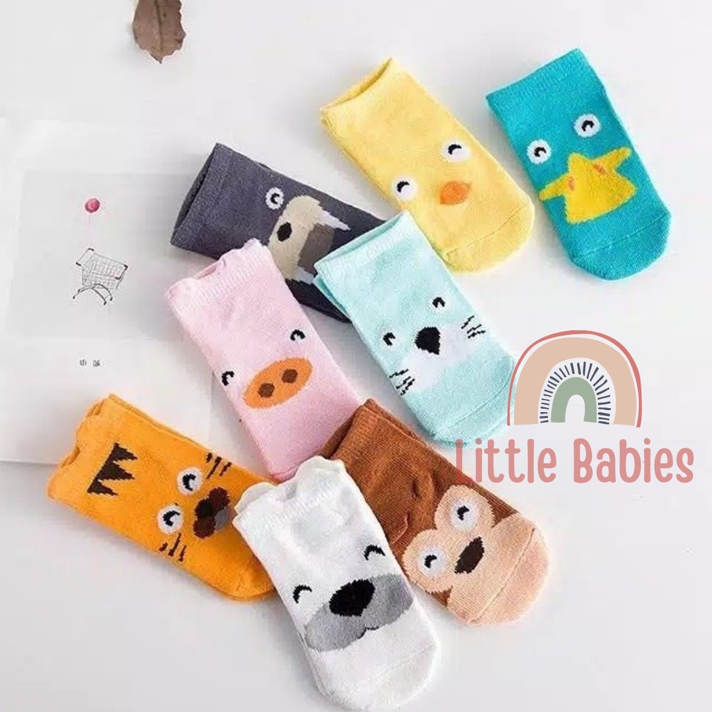 Kaos Kaki Anak Bayi Anti Slip CUTE ANIMAL 3D Import