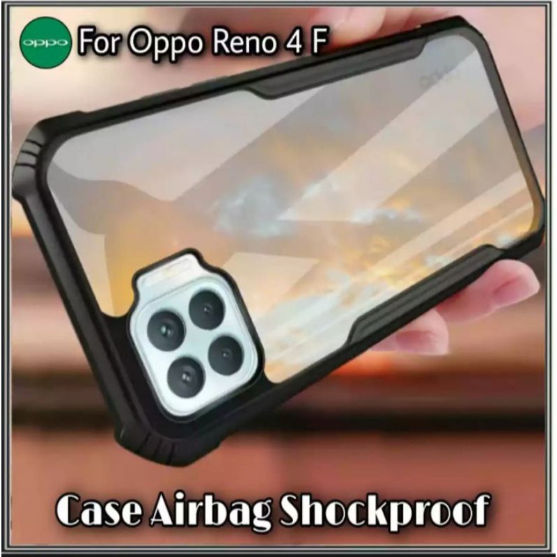 Riyanali_Shop Case Oppo Reno 4 / 4F / 4 Pro / 2F / 2Z / 2 / RENO 5 / 5F / 6 4G / 6 5G Soft Hard Tpu HD Transparan Casing Cover