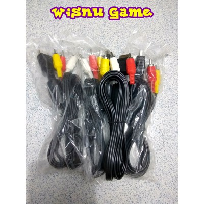 Kabel AV/Cabel AV RCA PlayStation PS1 PS2 PS3 Slim Fat Superslim