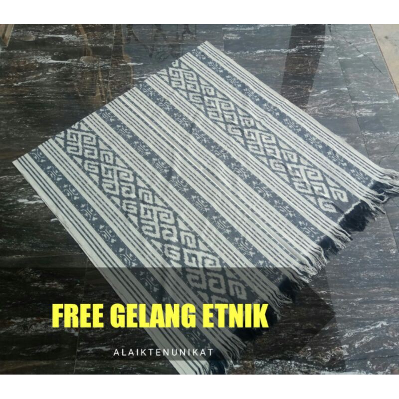 ATI Tenun Blanket Ethnik Halusan Toraja Terlaris Harga Pengrajin Free Gelang Ethnik