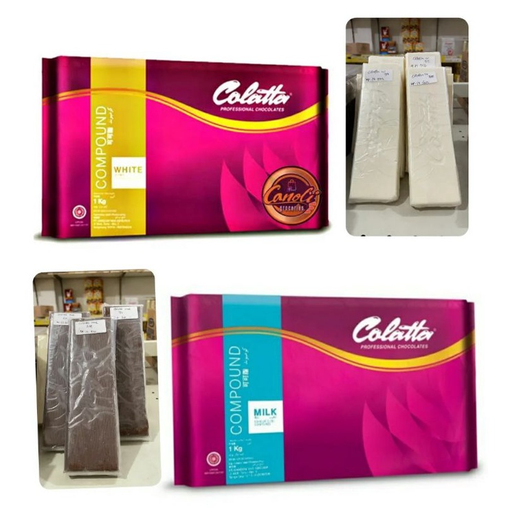 COKLAT COLATTA BATANG - WHITE/MILK (REPACK)