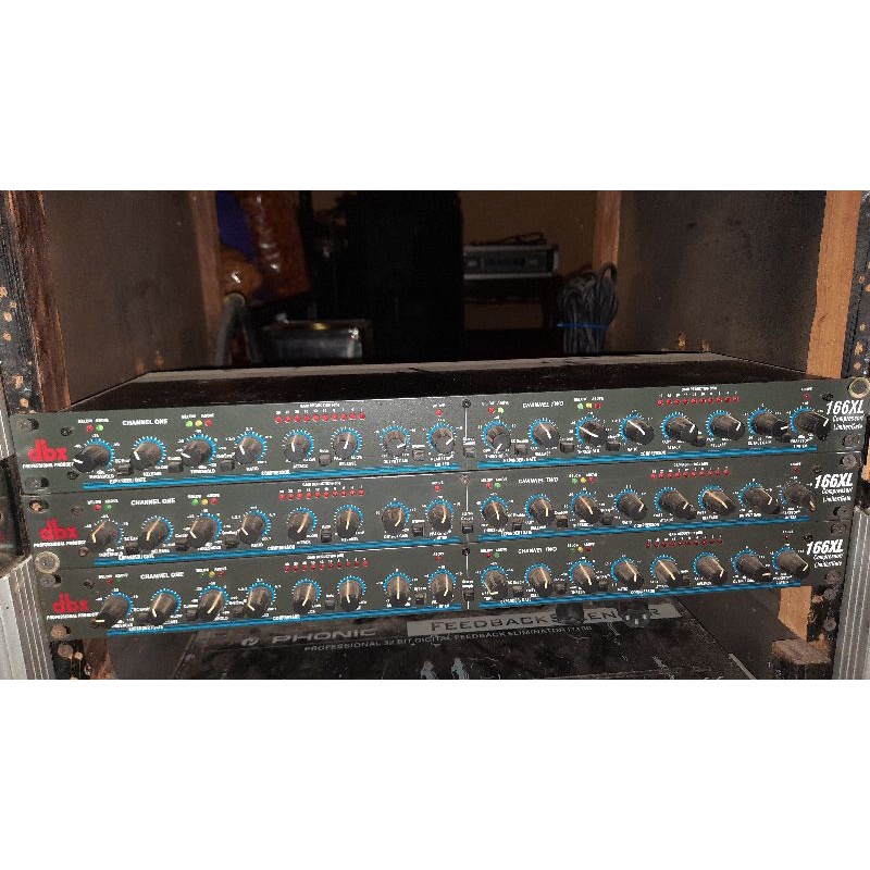dbx 166xl Original USA dbx Compressor/Limiter/Gate 166xl Channel B rusak