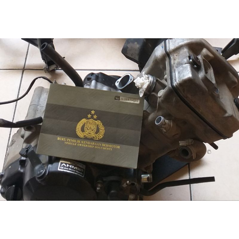 mesin dan surat-surat CBR K45a