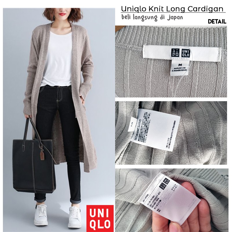 cardigan uniqlo harga