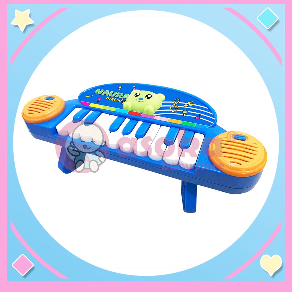 Cotton Naura Melody / Mainan Piano Mainan Edukasi Anak ASOKA