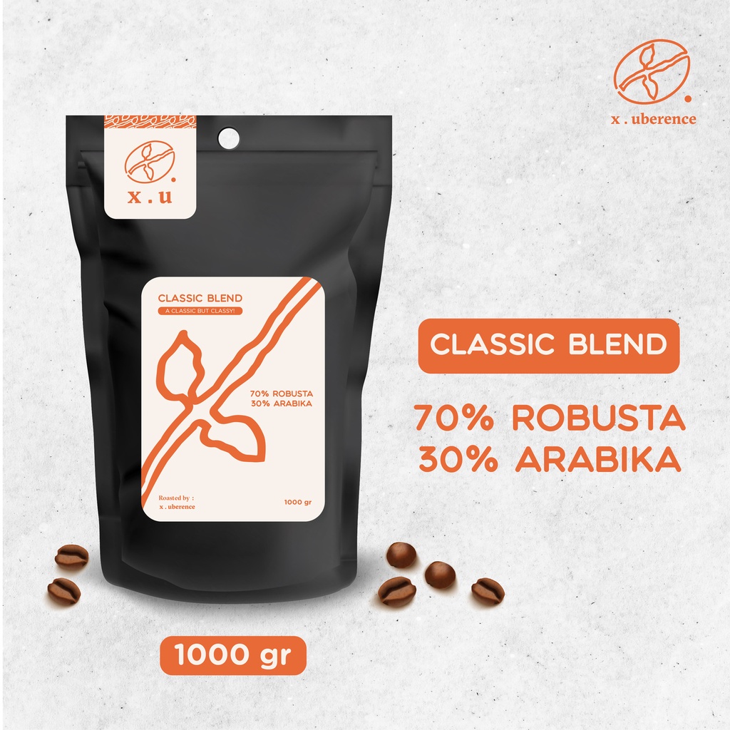 

Classic Blend 70% Robusta - 30% Arabika | 1000gr