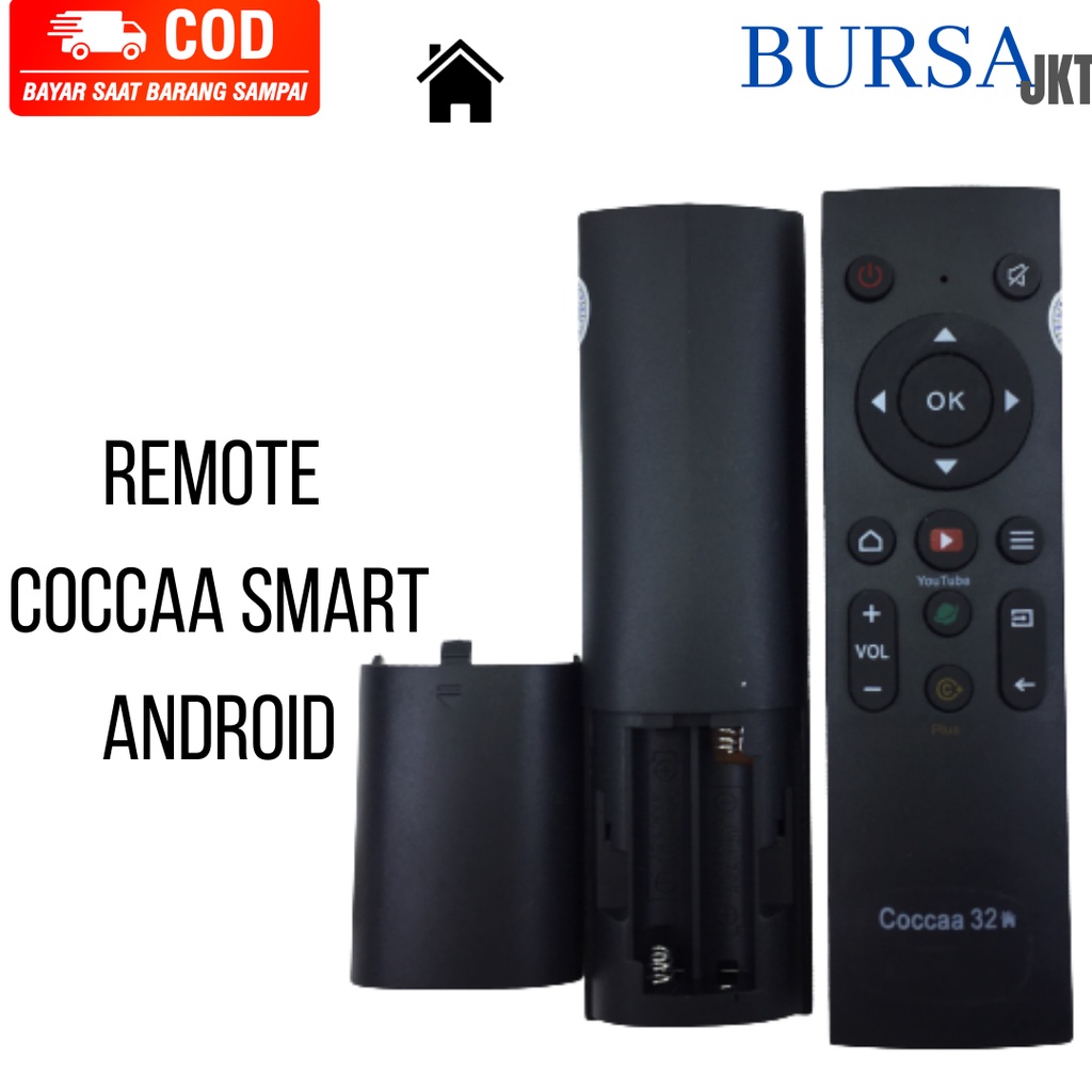 REMOTE TV MULTI COOCAA LED SMART TV ANDROID