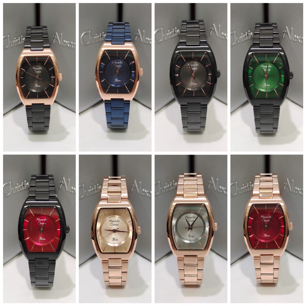Jam Wanita Alexandre Christie AC 2980 AC2980 Original Garansi Resmi Alexander Christie Free Baterai