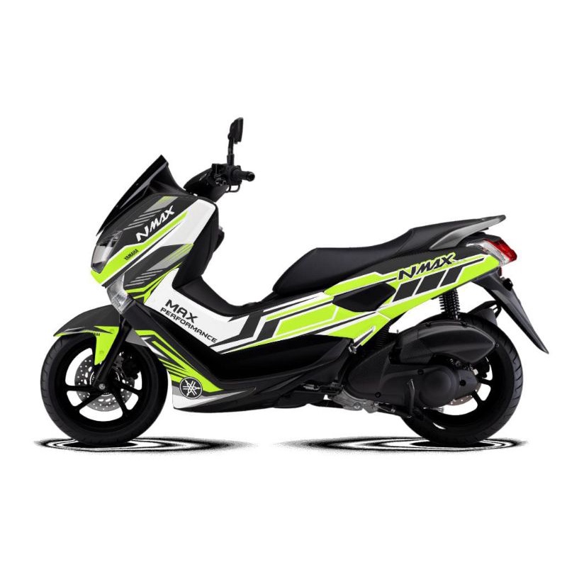 decal stiker variasi motor Yamaha nmax lama full body