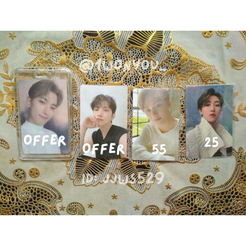 PHOTOCARD JOSHUA JUN THE8 ATTACCA LD SW R1 ATTACCA DK SEVENTEEN