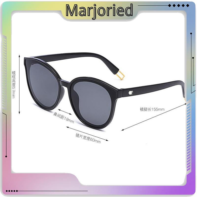 Kacamata Korean Retro Mata Kucing Kacamata Hitam Anti-UV Wanita Sunglasses-MJD