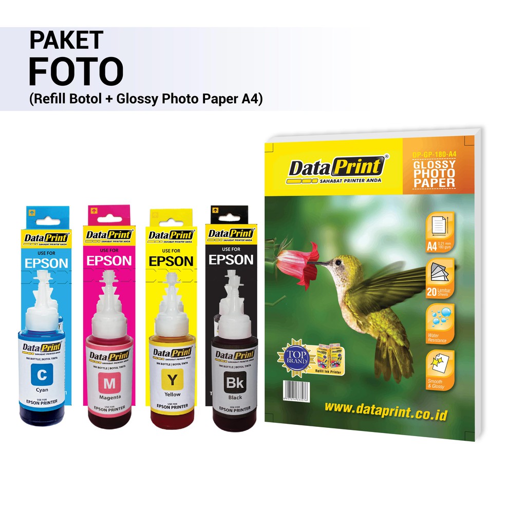DataPrint Paket Foto Untuk Printer Epson
