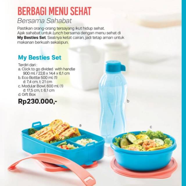 My Besties Set tupperware