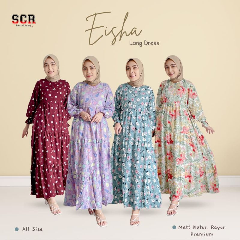 EISHA LONG DRESS By Sweet Cherry
