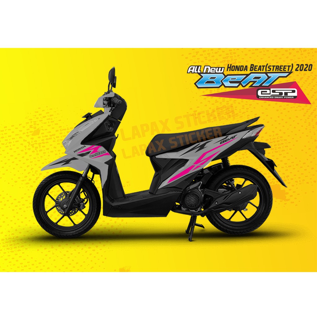 Sticker BEAT NEW 2020 Cutting Striping Stiker Honda BEAT M1