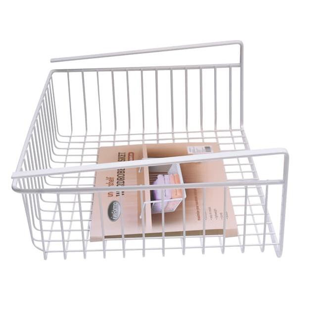 nonie kitchen holder rack tempat penyimpanan wardrobe basket