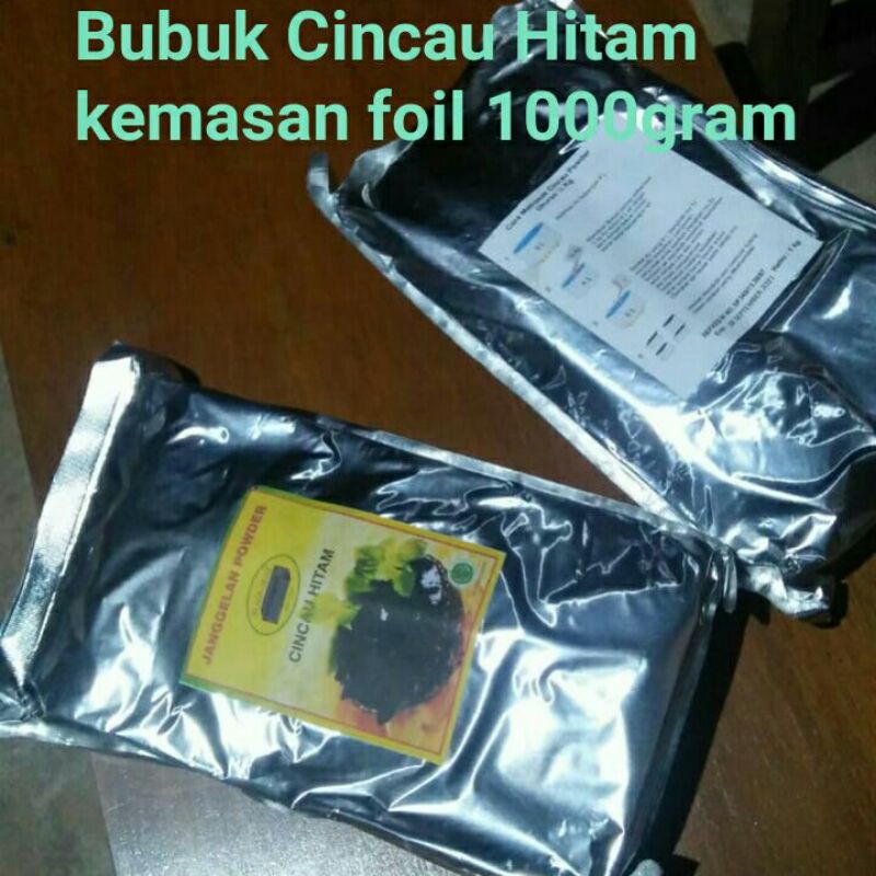 

Cincau hitam Bubuk / Serbuk Cincau Hitam / Cincau Powder kemasan 1kg