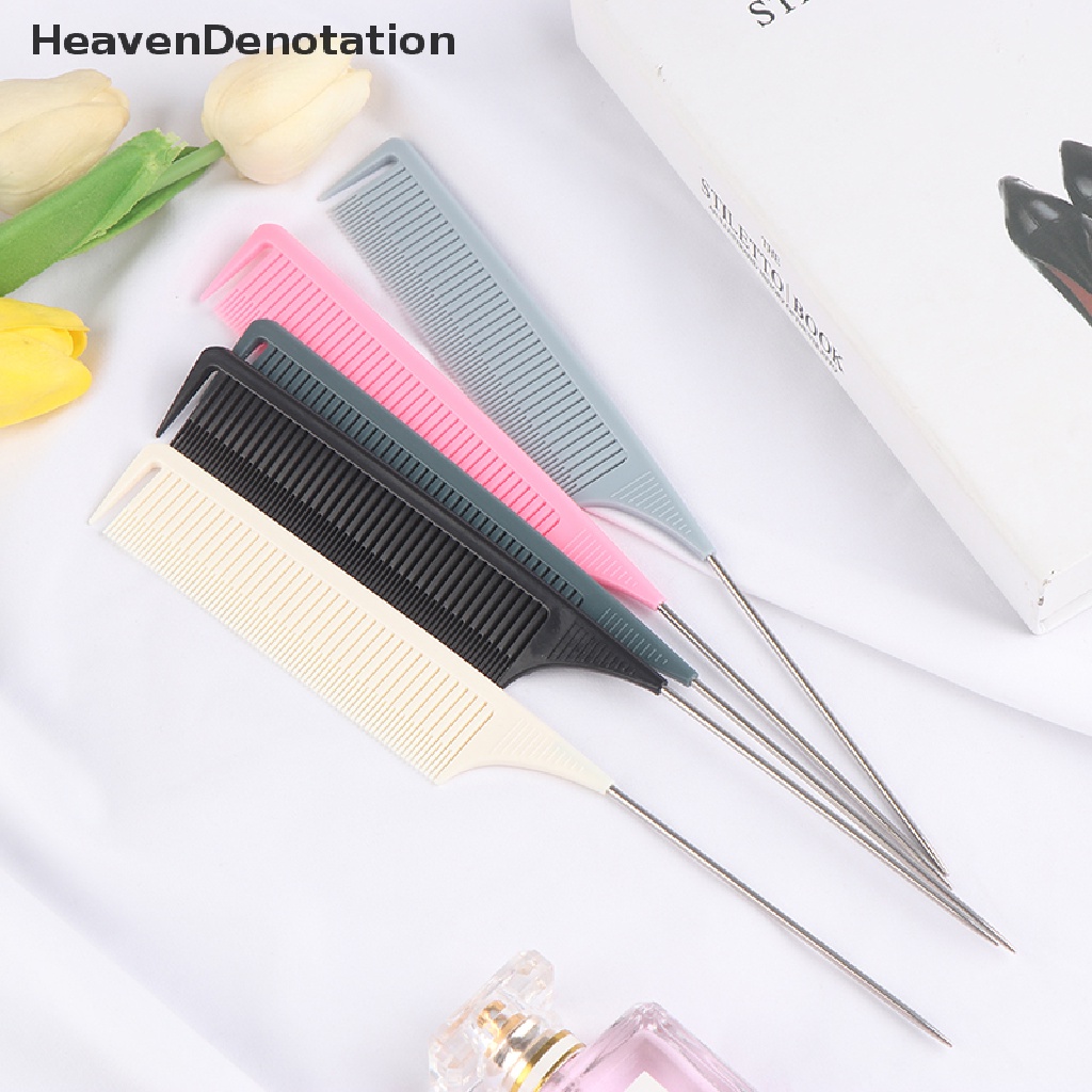 [HeavenDenotation] 1X Hair Combs Hair Salon Dye-Comb Separate Parting For Hair Styling Hairdressing