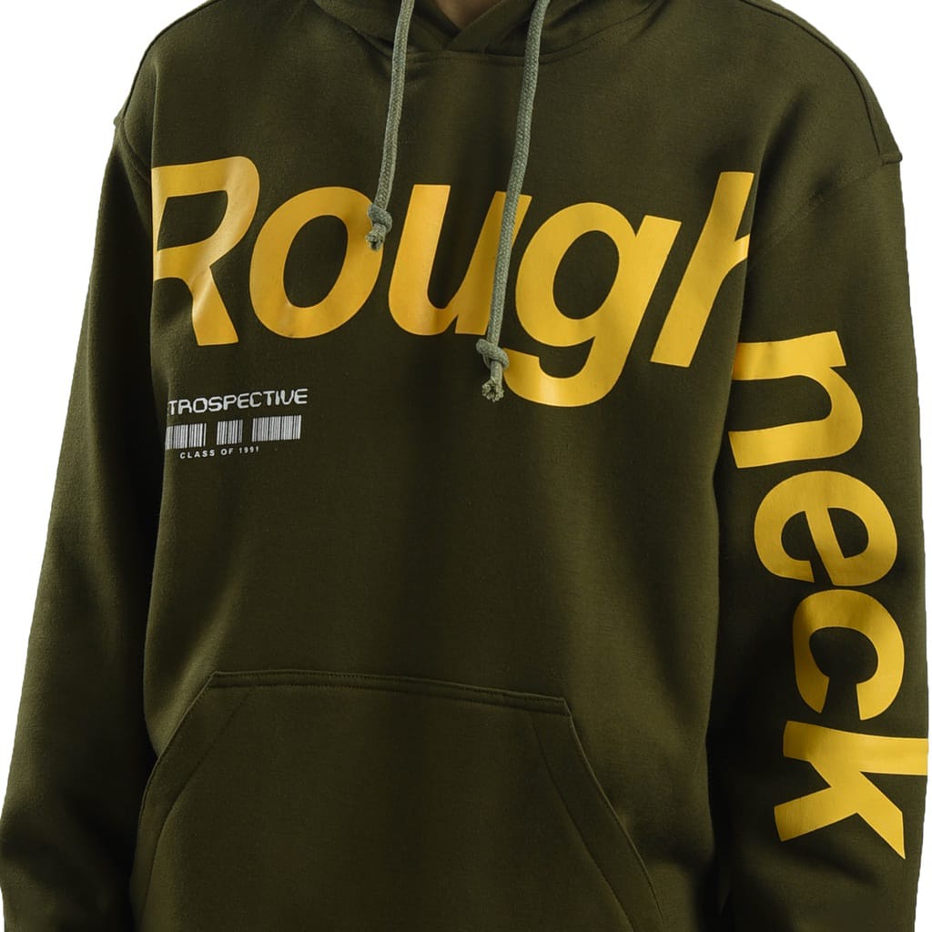 Roughneck H708 BLACK Retrospective Hoodie Pria Terbaru Keren