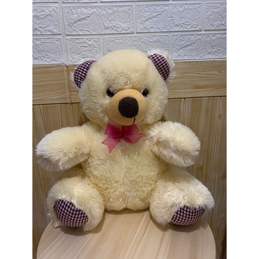 BONEKA TEDDY BEAR JARI POLOSAN 45CM |  BERUANG BESAR | BONEKA TEDDY BEAR 45 CM | TEDDY BEAR MURAH 45 CM