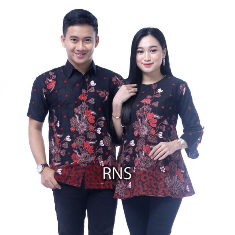 Maura Couple - Sania Ruffle Batik Couple Ori Ndoro Jowi Garansi Termurah Shopee -  BATIK MODERN SOLO