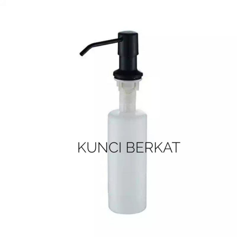 Hand soap kitchen sink black/Tempat sabun cair hitam