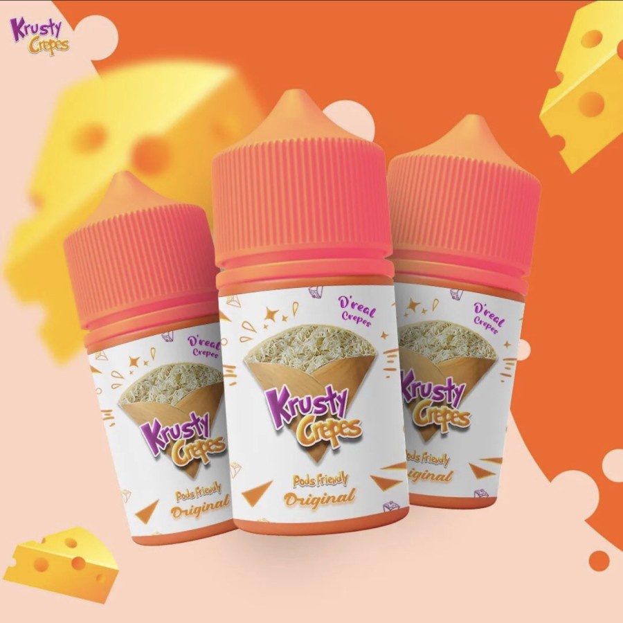 [NEW!!!] KRUSTY CREPES PODS FRIENDLY SERIES 30ml 15mg - 100% AUTHENTIC