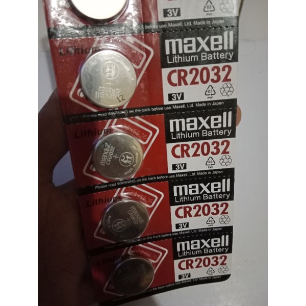 Baterai CR2016 CR2025 CR2032 Maxell original Lithium batteray bateray baterai jam tangan digital baterai kalkulator