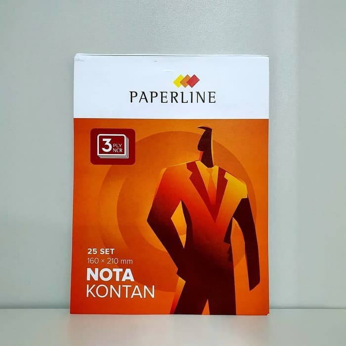

Nota Besar 3 Ply Paperline / Buku Bon 3 Rangkap Paperline / Buku nota 3 ply Paperline 160 x 210 mm